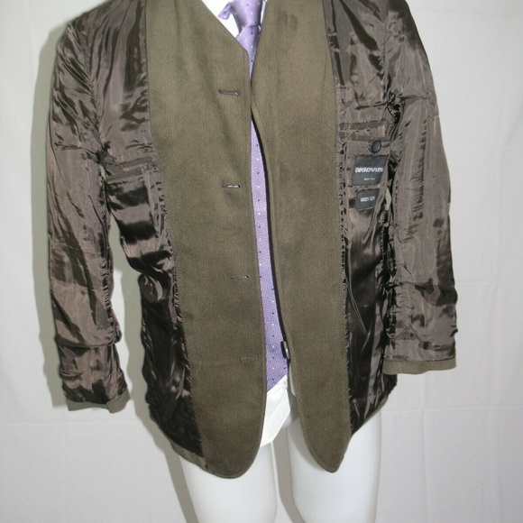 Emporio Armani Green Line Four Roll Three Blazer